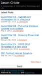 Mobile Screenshot of jasoncrider.com